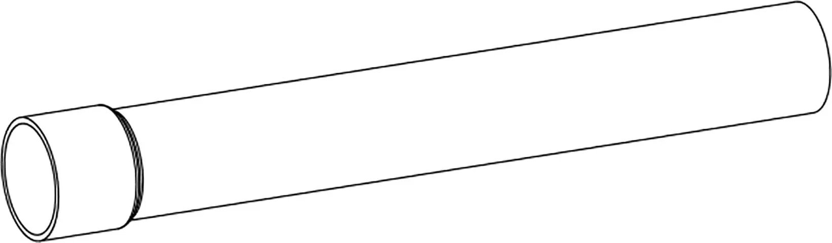 RURA PROSTA 340 mm, biały