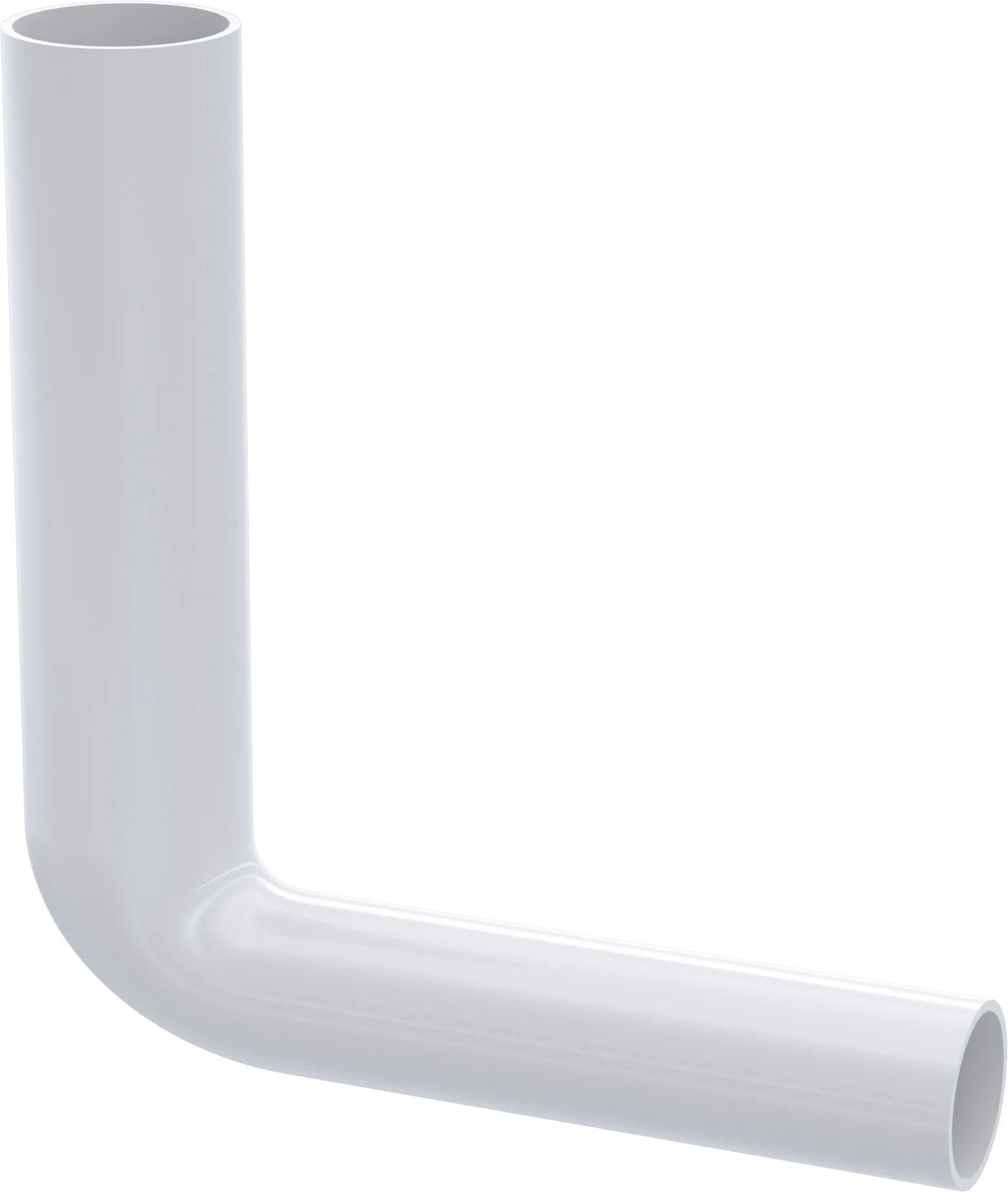 KOLANO SPUSTOWE 230 x 210 mm, biały