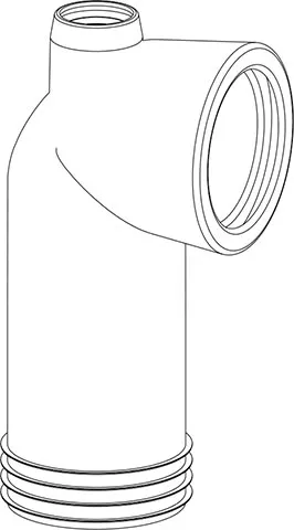 KOLANO ODPŁYWOWE WC NUMER 301K