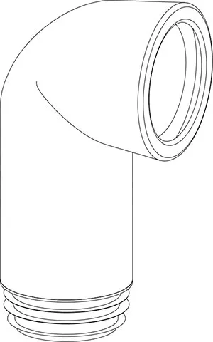 KOLANO ODPŁYWOWE WC NUMER 302C