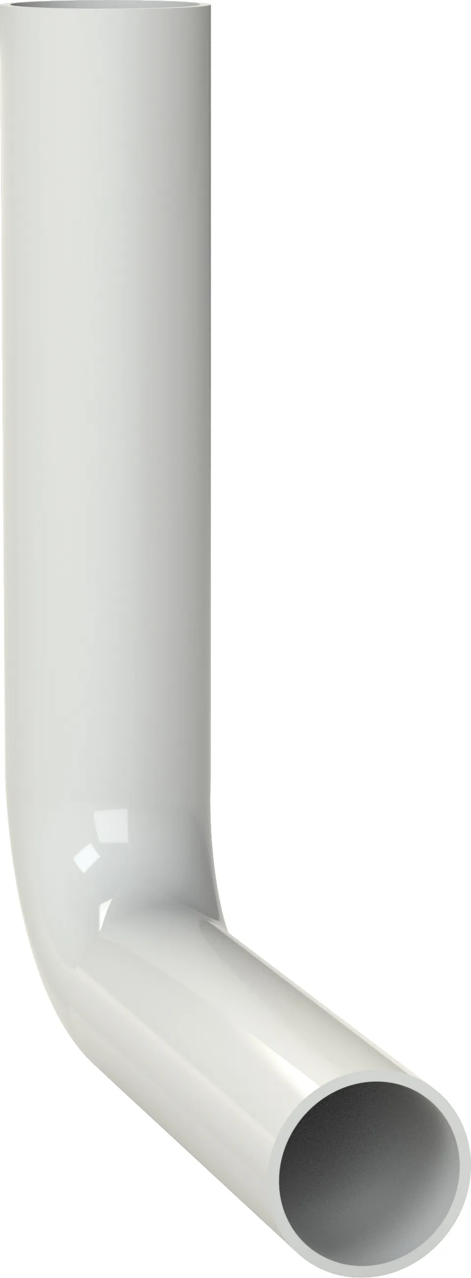 KOLANO SPUSTOWE 230 x 210 mm, biały