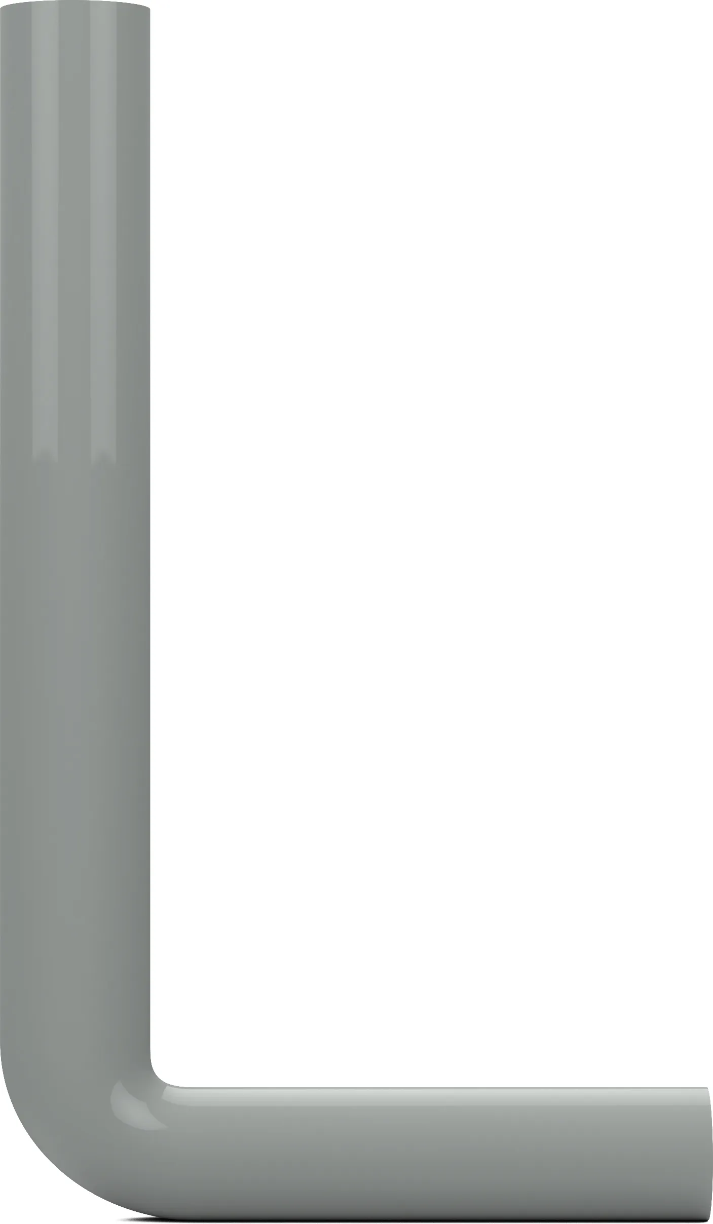 KOLANO SPUSTOWE 380 x 210 mm, manhattan