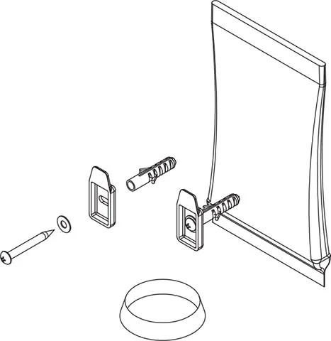 ZESTAW MONTAŻOWY Z USZCZELKĄ KOLANA SPUSTOWEGO