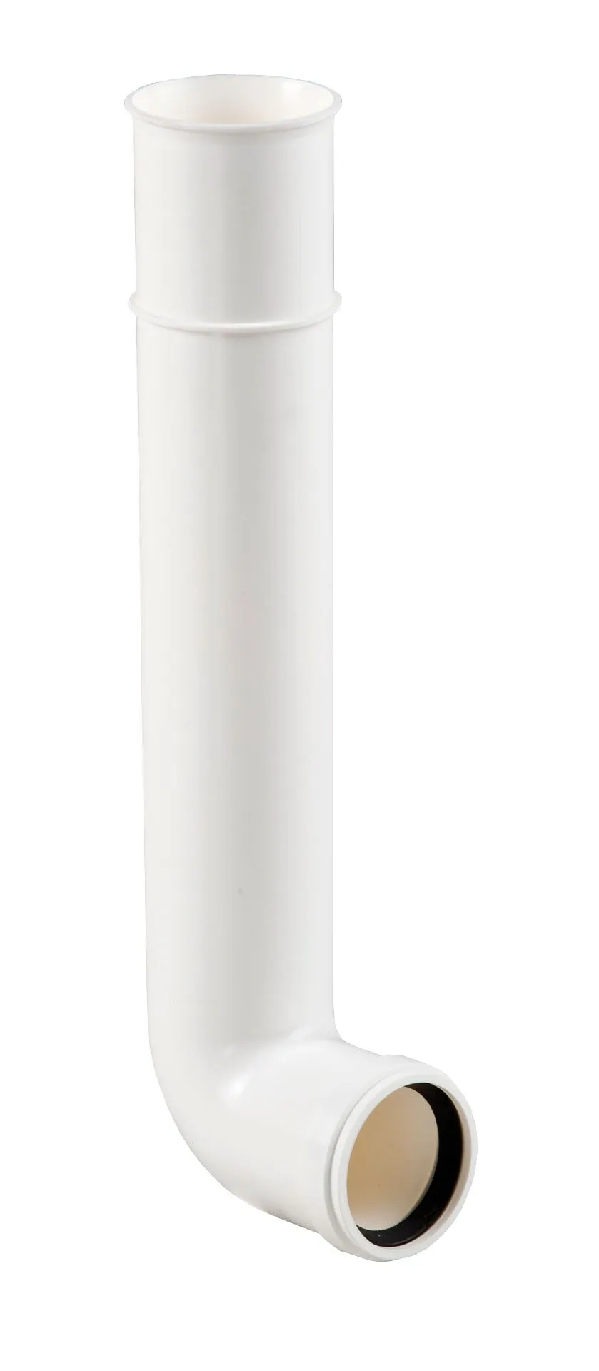 KOLANO SPUSTOWE BEZ PODPARCIA, 300 x 70 mm,  biały