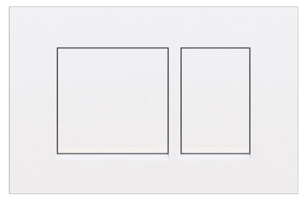 PRZYCISK SPŁUKUJĄCY CERES, biały