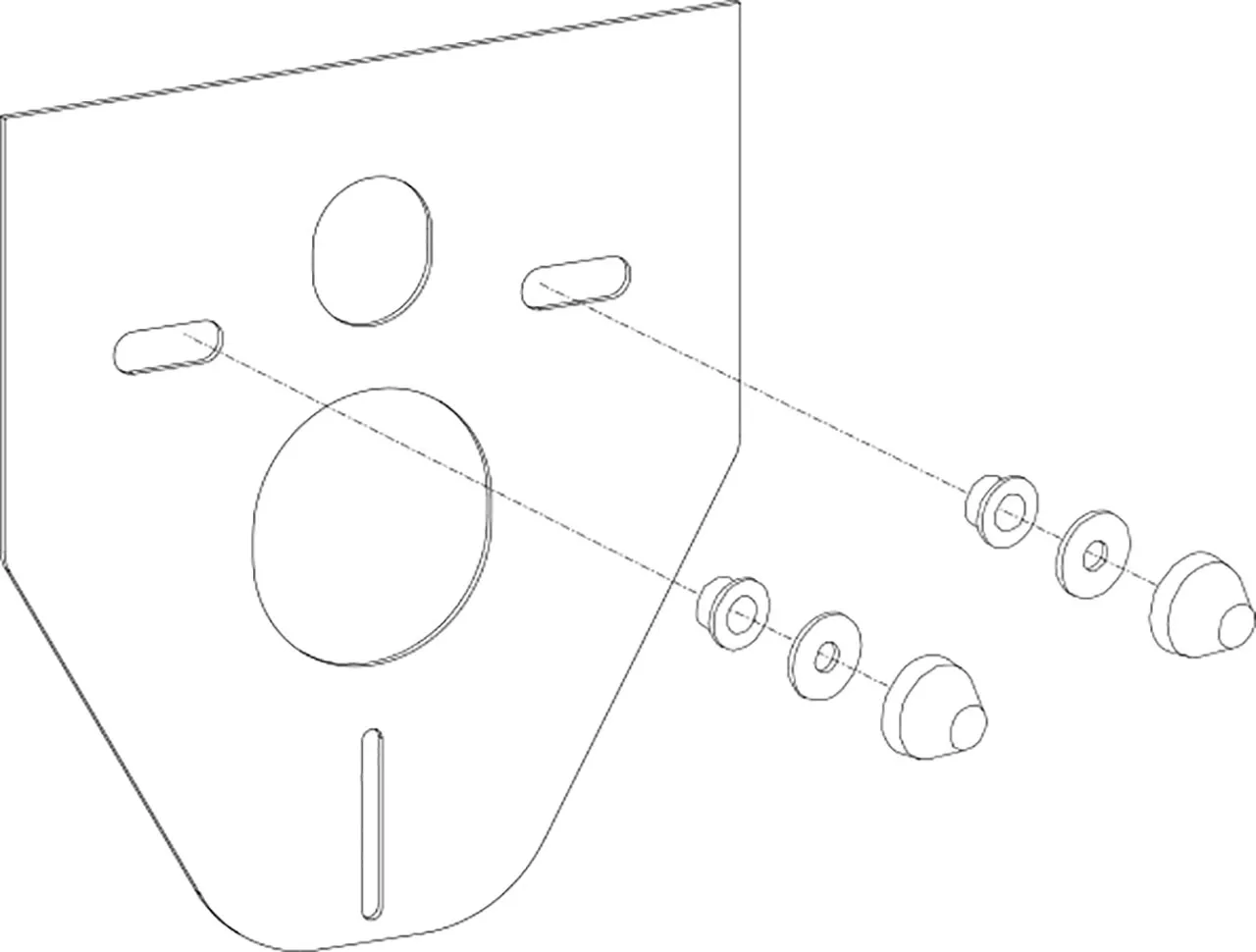 ZESTAW IZOLACJI AKUSTYCZNEJ DLA TOALETY I BIDETU