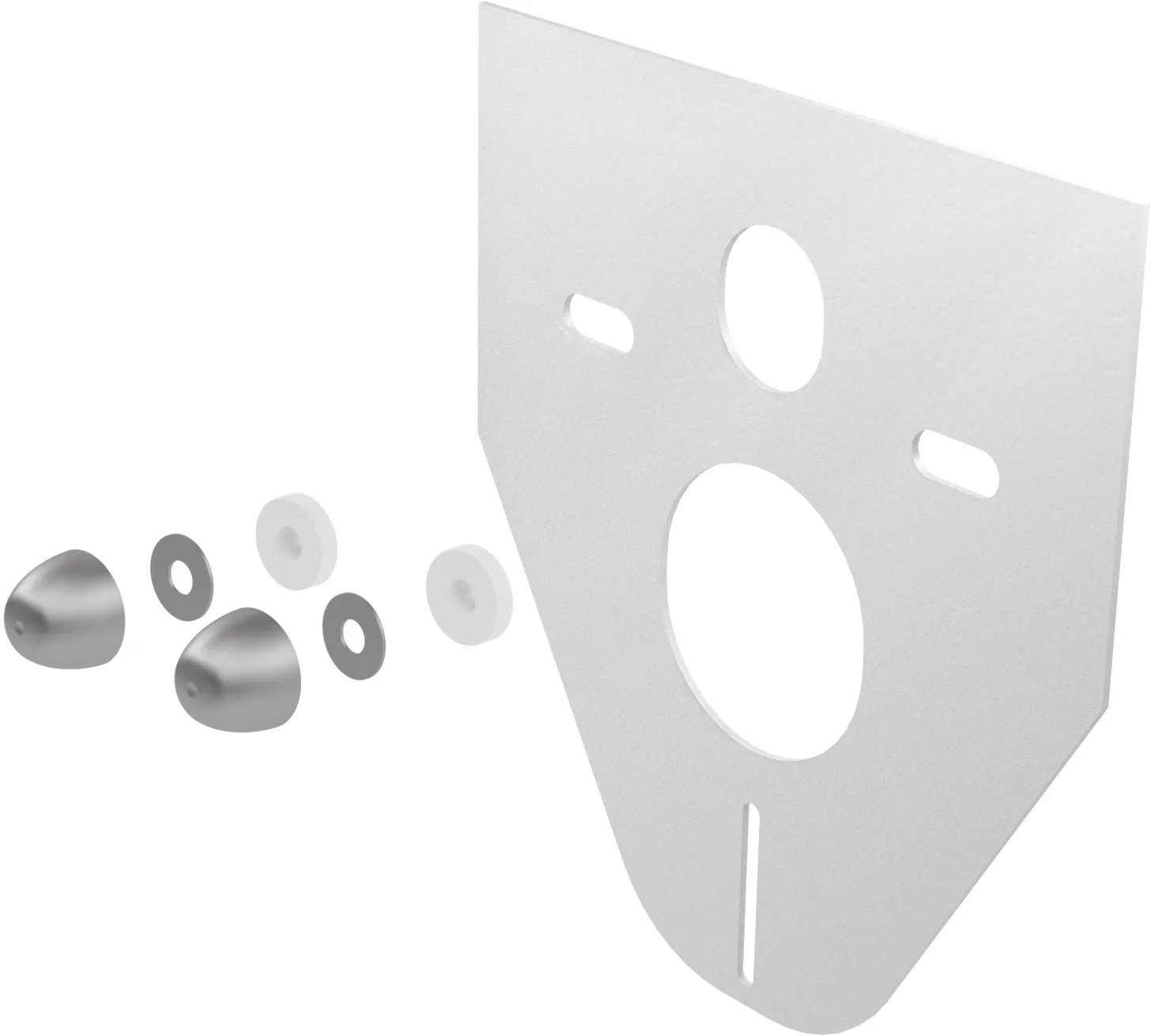 ZESTAW IZOLACJI AKUSTYCZNEJ DLA TOALETY I BIDETU