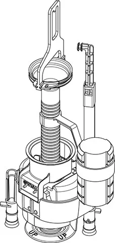 ZAWOR SPUSTOWY DO SPŁUCZEK