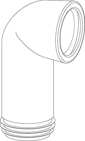 KOLANO ODPŁYWOWE WC NUMER 303C