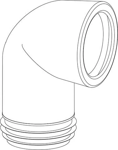 KOLANO ODPŁYWOWE WC NUMER 303B