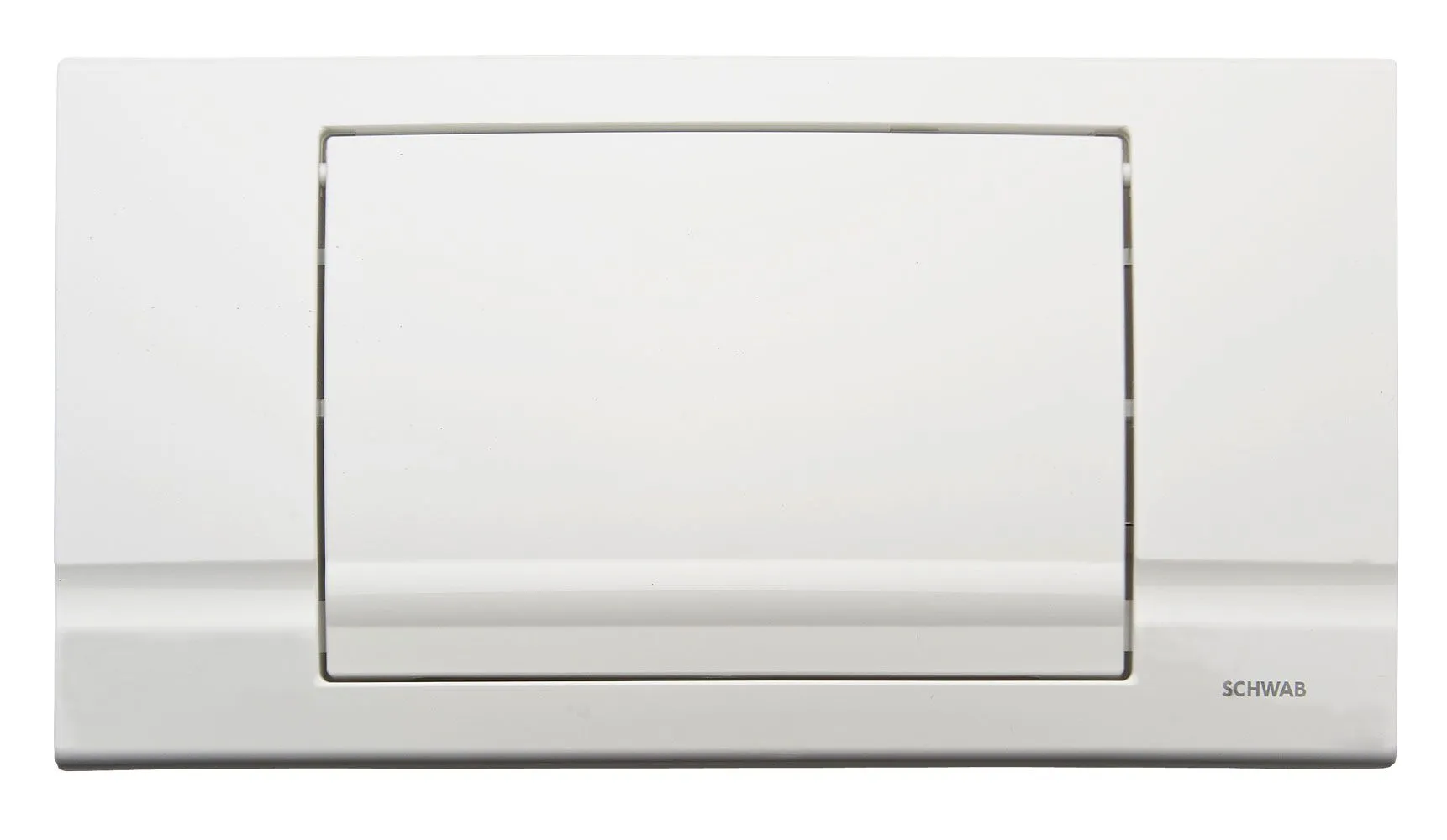 PRZYCISK SPŁUKUJĄCY RIVA, biały